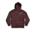 Pedro CSAR Hoodie — Maroon, front