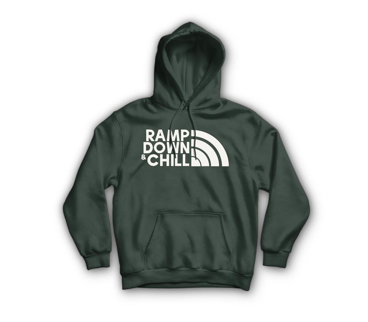 RD&C Hoodie — Forrest Green, front