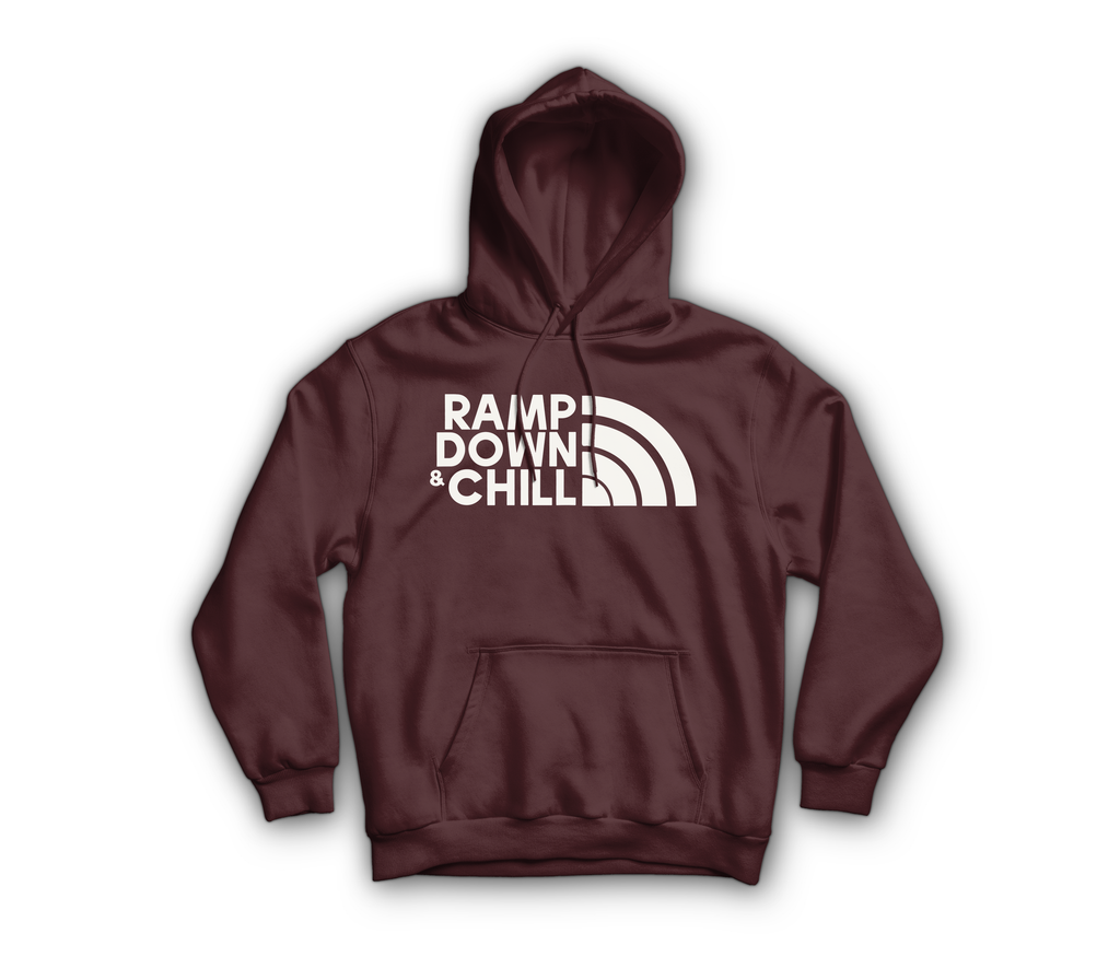 RD&C Hoodie — Maroon, front