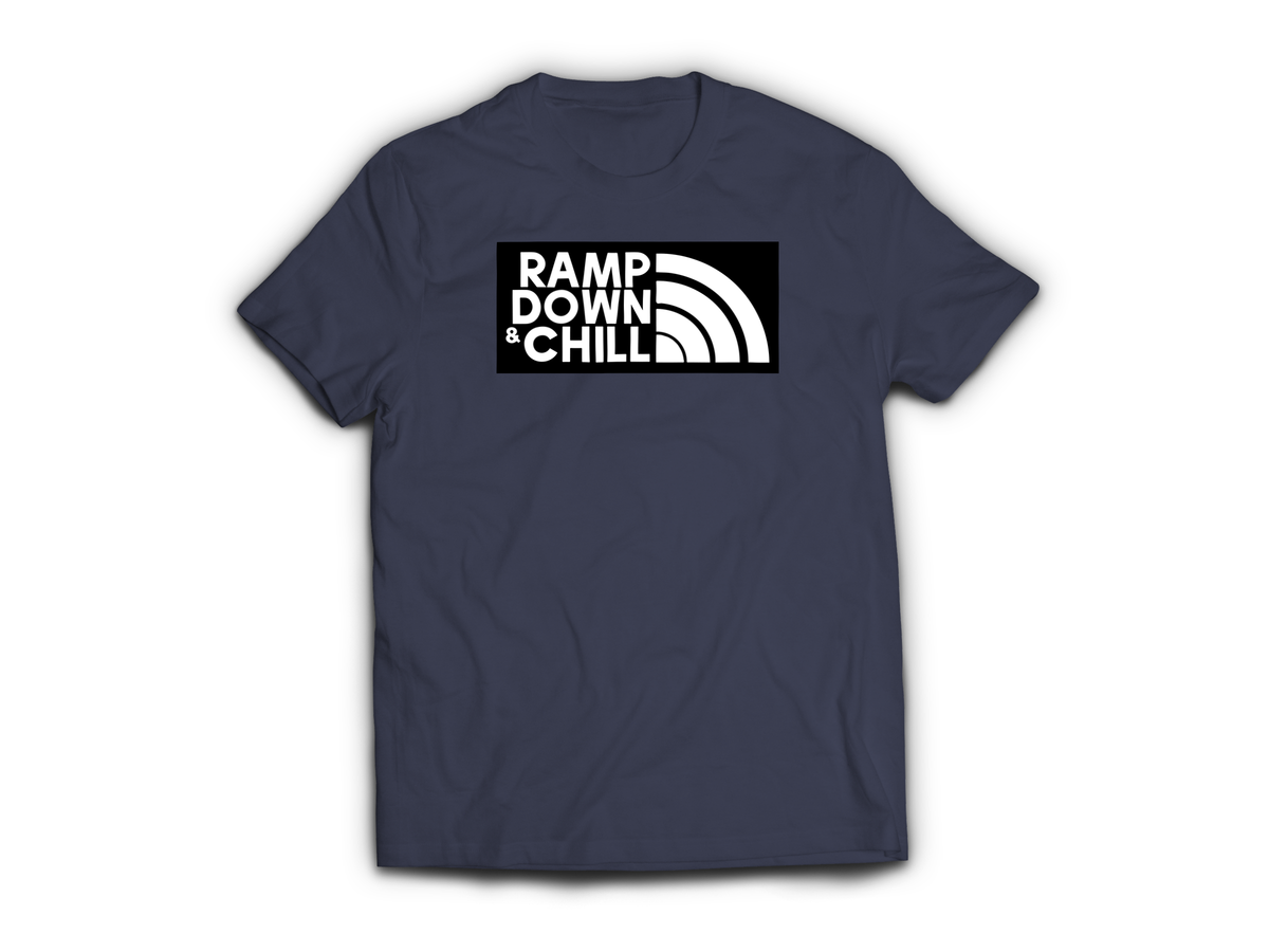 RD&C T-Shirt — Navy, front