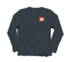 Sky Crane Fire Service Long Sleeve — Navy, front