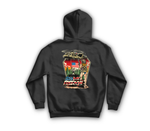 SOF Hoodie — Black, back