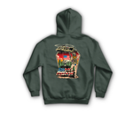 SOF Hoodie — Forrest Green, back