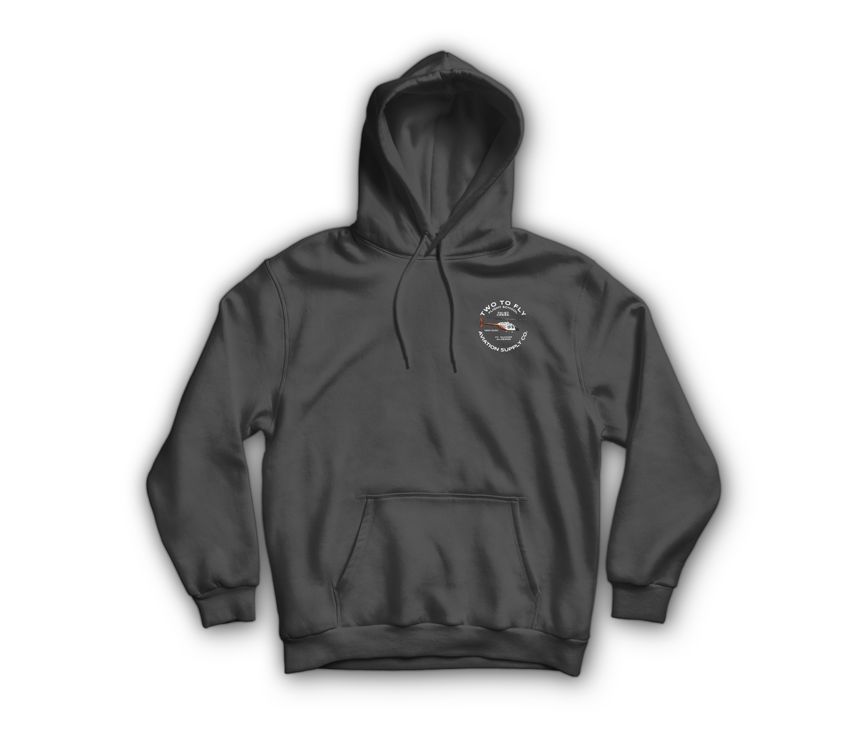 TH-67 Commemorative Hoodie — Charcoal, front