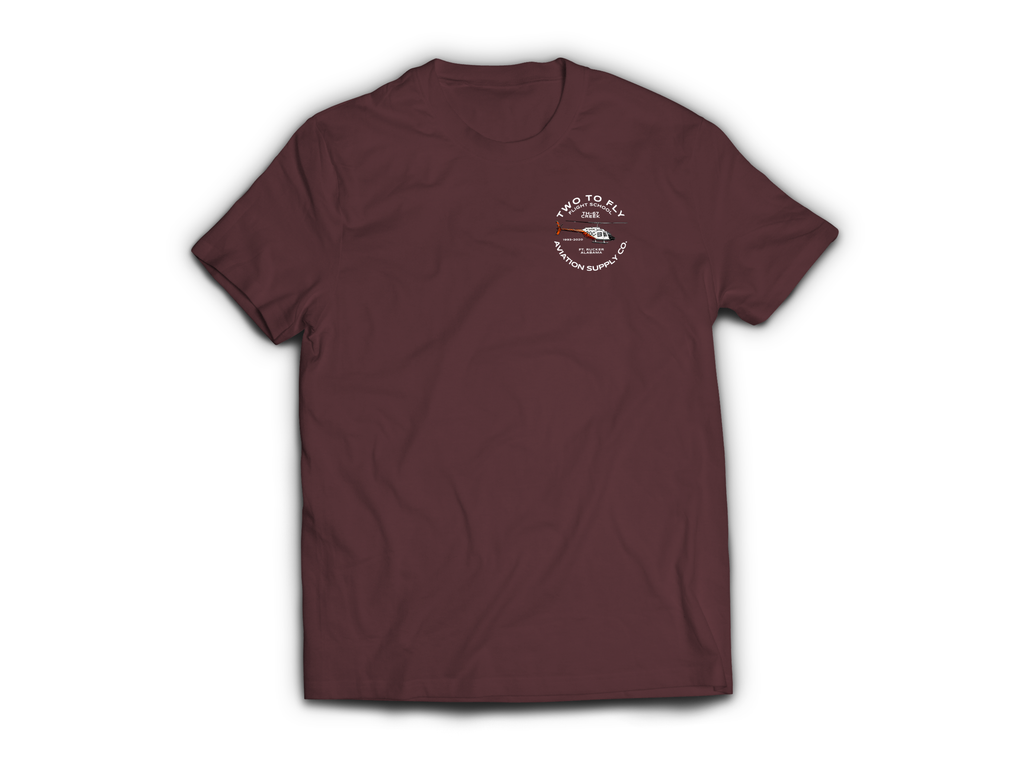 TH-67 Commemorative T-Shirt — Maroon, front