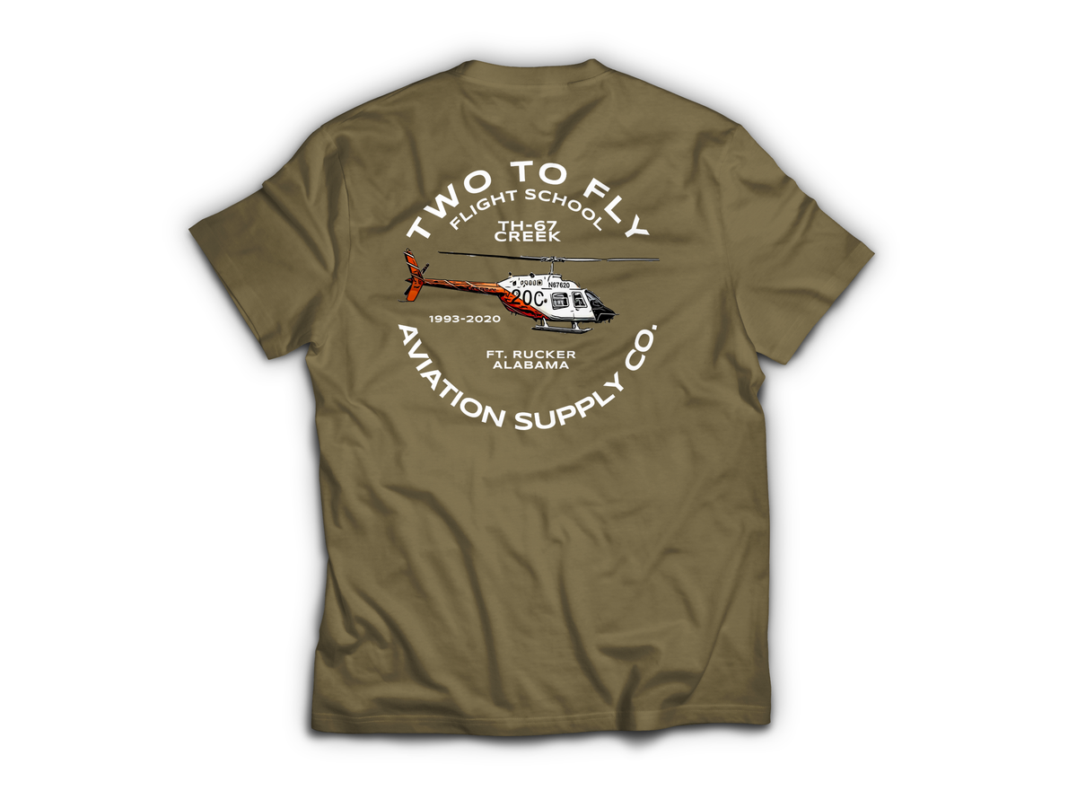 TH-67 Commemorative T-Shirt — Tan499, back