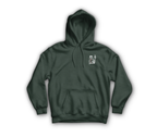 The Lovers Hoodie — Forrest Green, front
