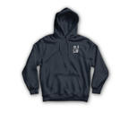 The Lovers Hoodie — Navy, front