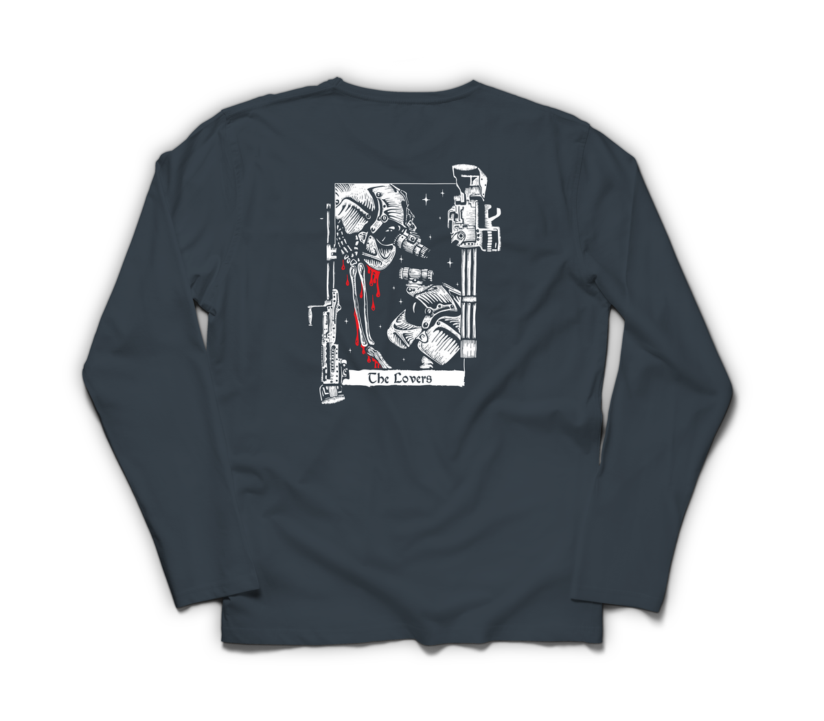 The Lovers Long Sleeve — Navy, back