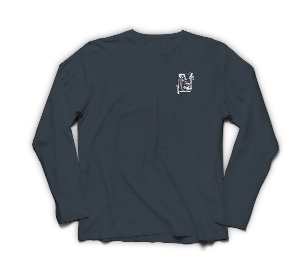 The Lovers Long Sleeve — Navy, front