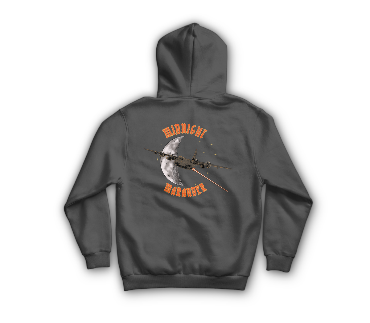 Midnight Marauders Hoodie — Charcoal, back
