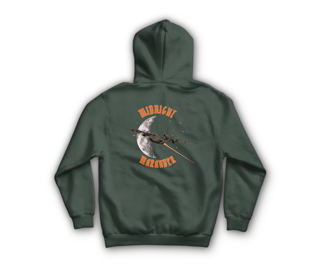 Midnight Marauders Hoodie — Forrest Green, back