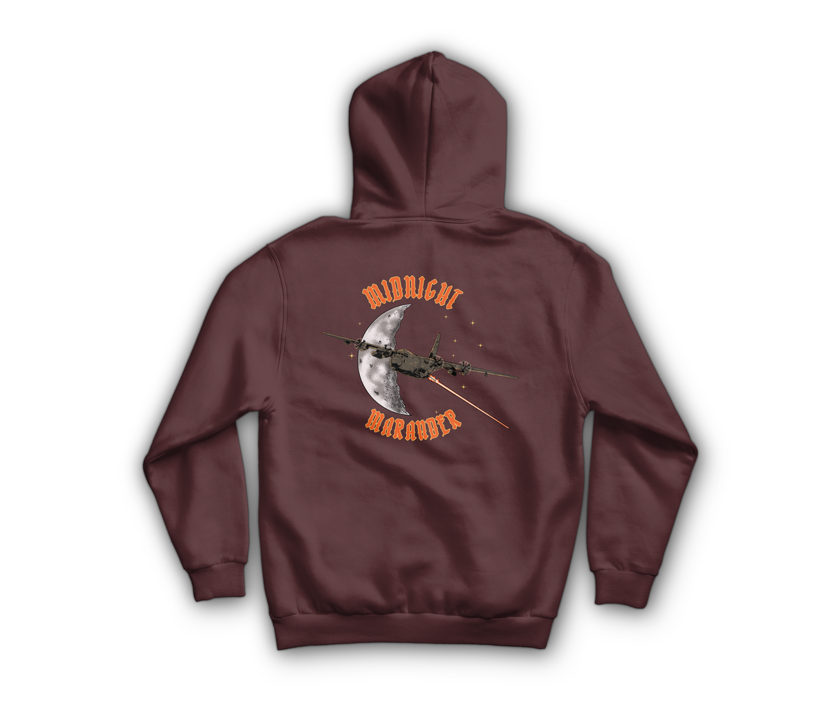 Midnight Marauders Hoodie — Maroon, back