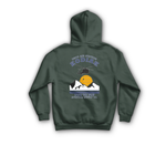 USCG Kodiak Hoodie — Forrest Green, back