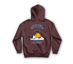 USCG Kodiak Hoodie — Maroon, back