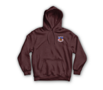 USCG Kodiak Hoodie — Maroon, front