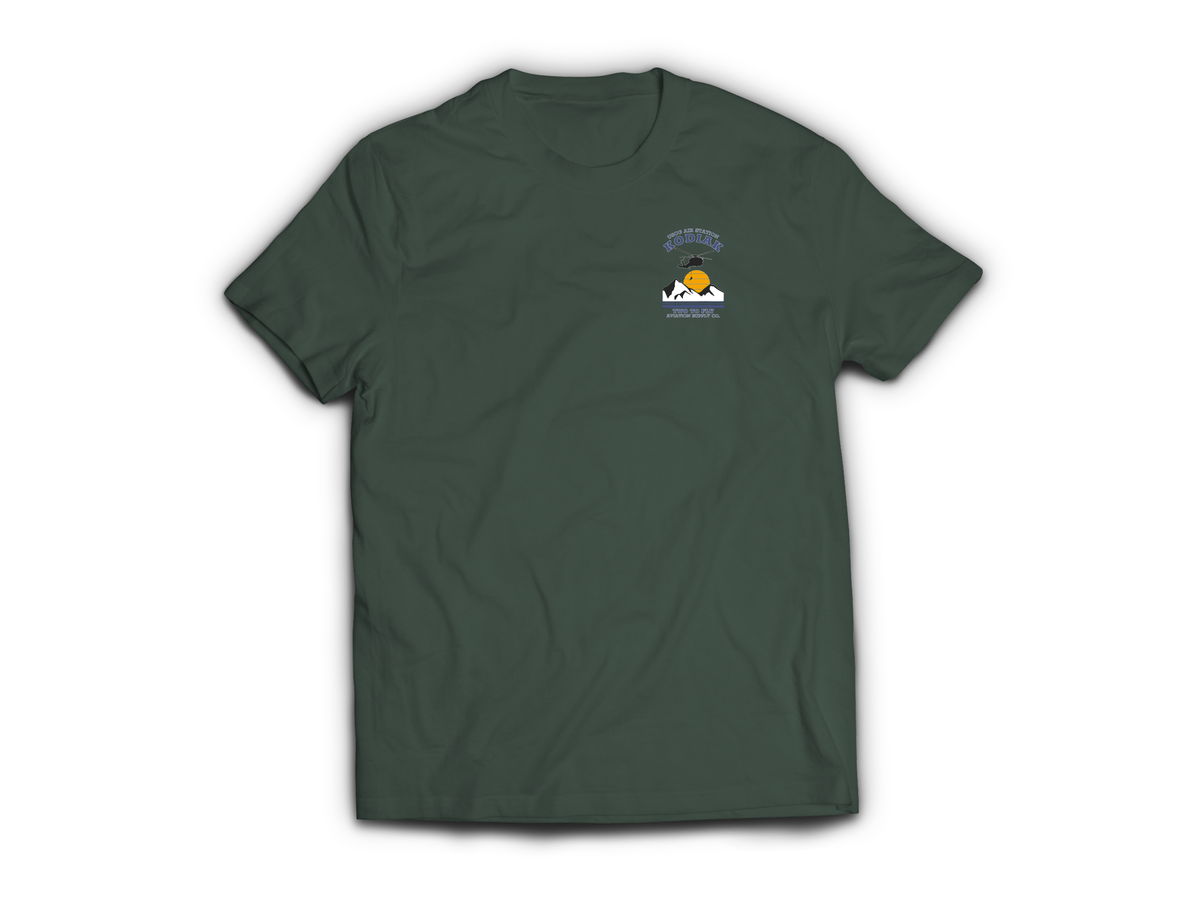 USCG Kodiak T-Shirt — Forrest Green, front