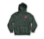 USCG Miami Hoodie — Forrest Green, front