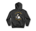 We'll Find Him Hoodie — Black, back