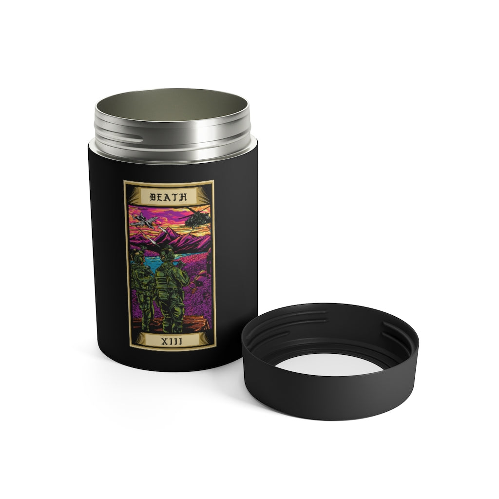 Death Tarot Card Can Cooler