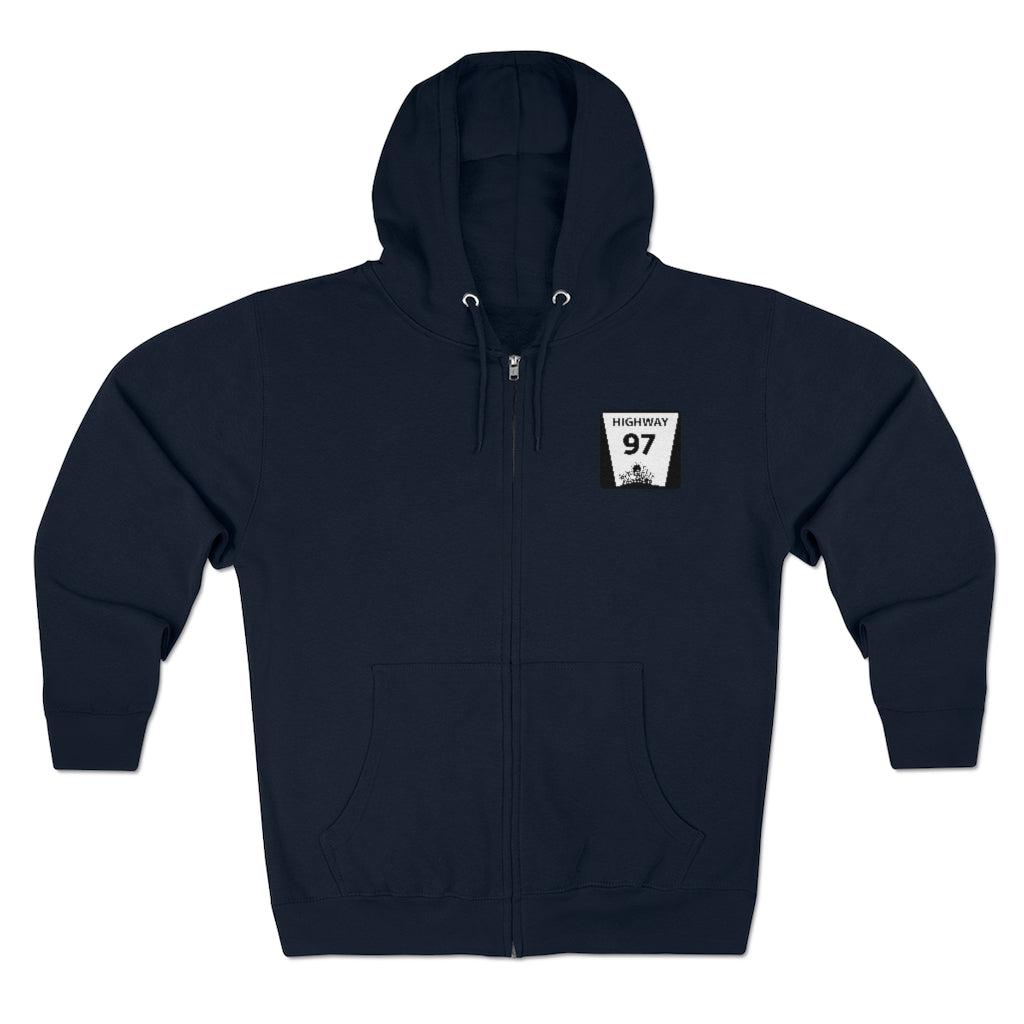 Highway 97 Zip Hoodie