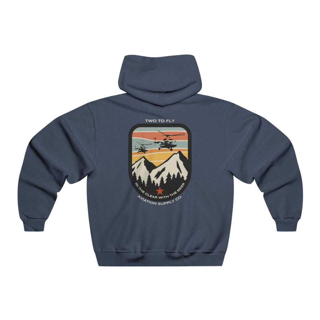 Mi-17 In The Clear Pullover Hoodie