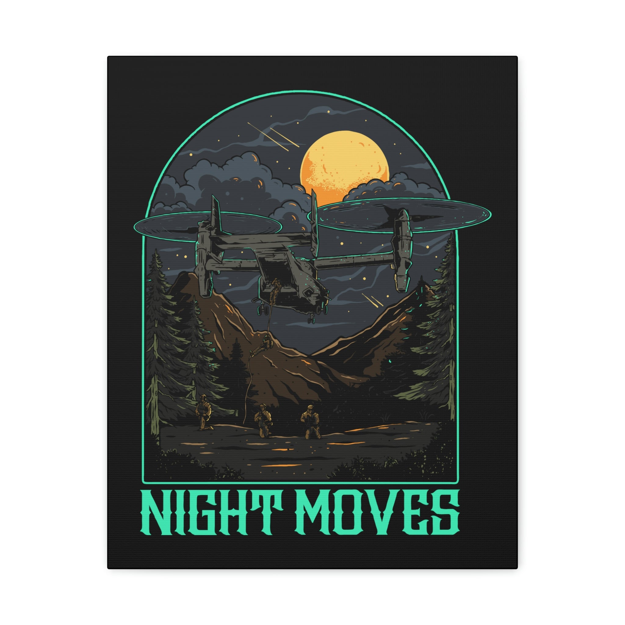 Night Moves Canvas
