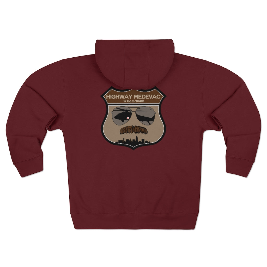 Highway MED Zip Hoodie