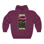 Life Tarot Card Pullover Hoodie