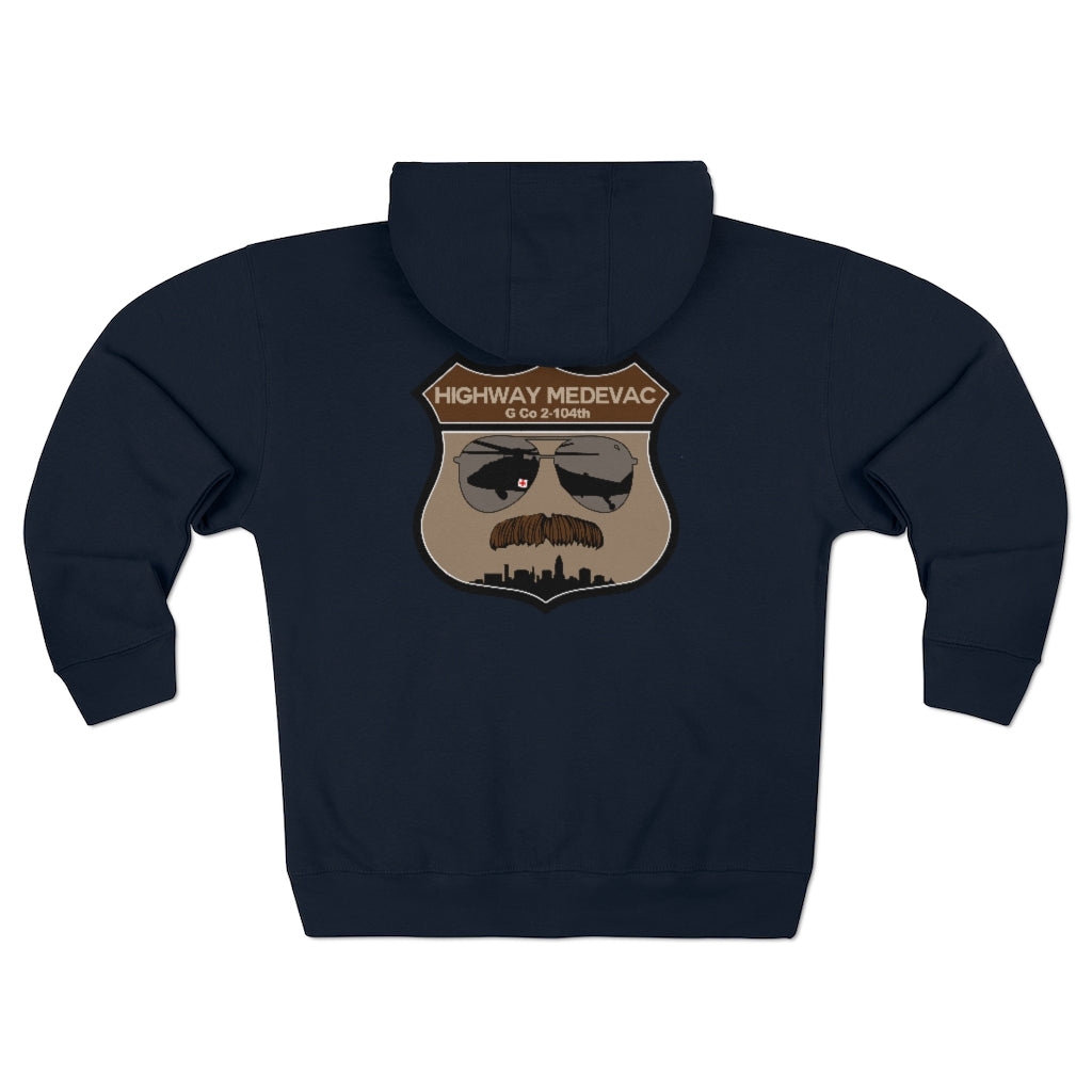 Highway MED Zip Hoodie