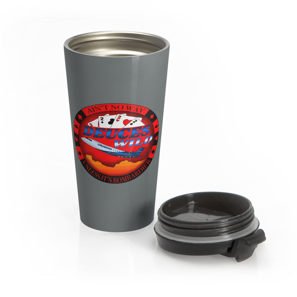 CRJ-200 Dueces Stainless Steel Travel Mug