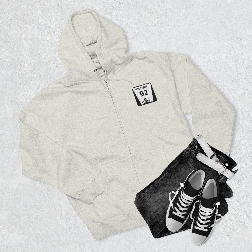 Highway 92 Zip Hoodie