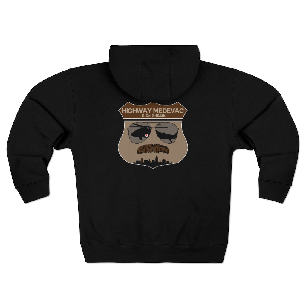 Highway MED Zip Hoodie