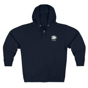 Life Tarot Card Zip Hoodie