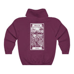 Death Tarot Card Pullover Hooide