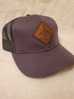 CRJ Grey/Grey Trucker Snapback