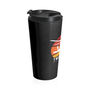 Sunset Hawk Stainless Steel Travel Mug