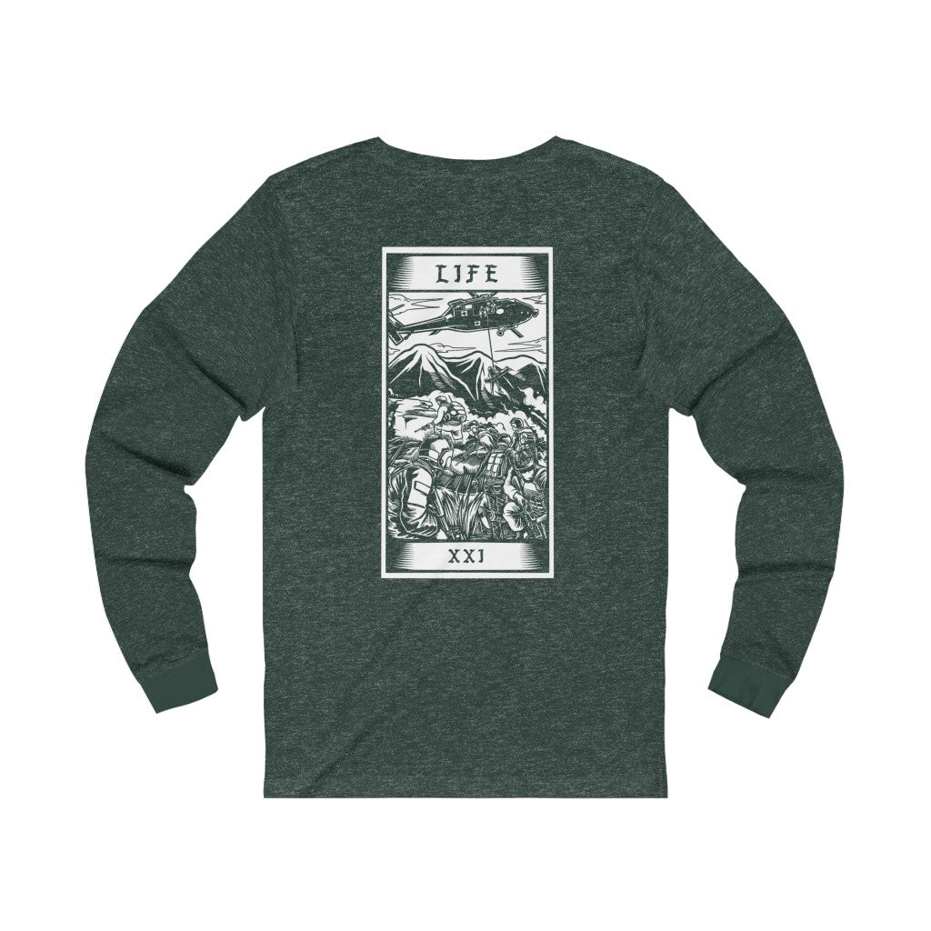 Life Tarot Card Long Sleeve