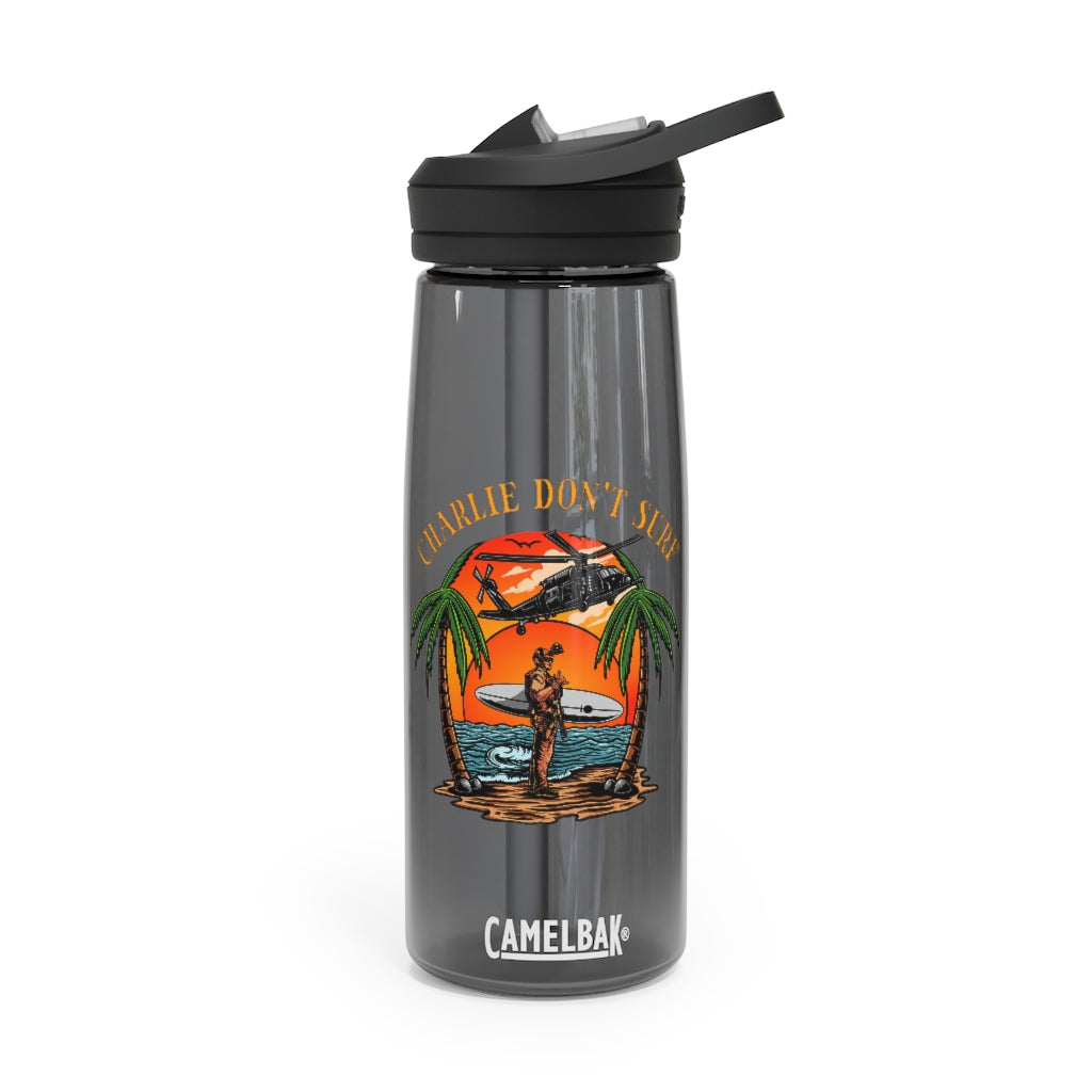 Charlie Don't Surf  25oz Water Bottle
