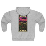 Life Tarot Card Zip Hoodie