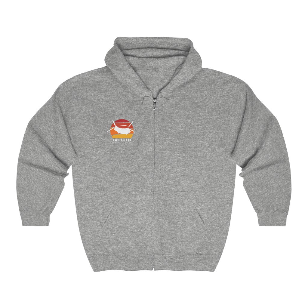 Hooker Sunset Zip Hoodie