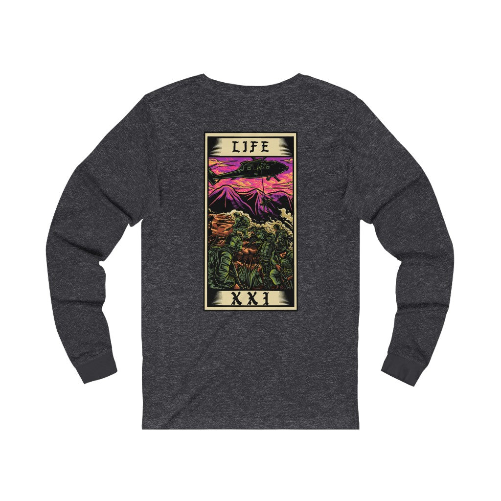 Life Tarot Card Long Sleeve