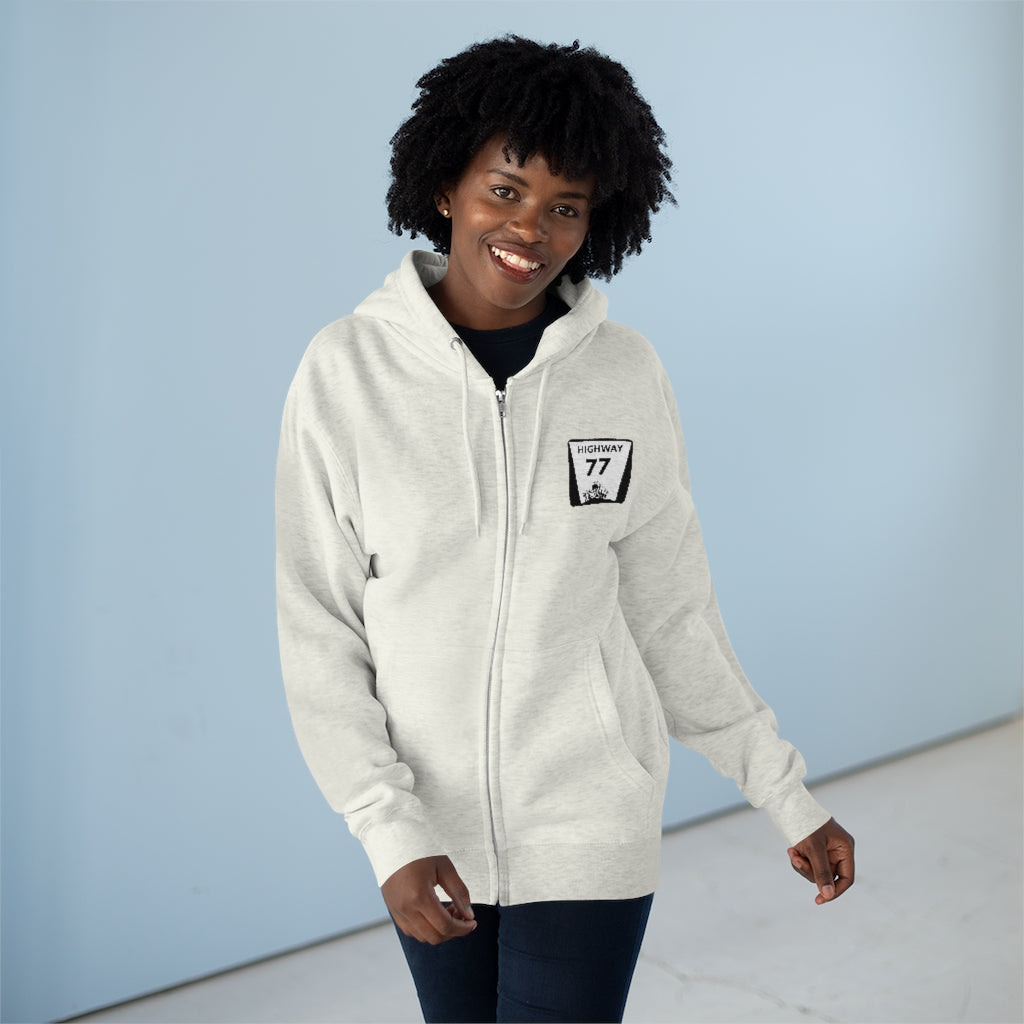 Highway 77 Zip Hoodie