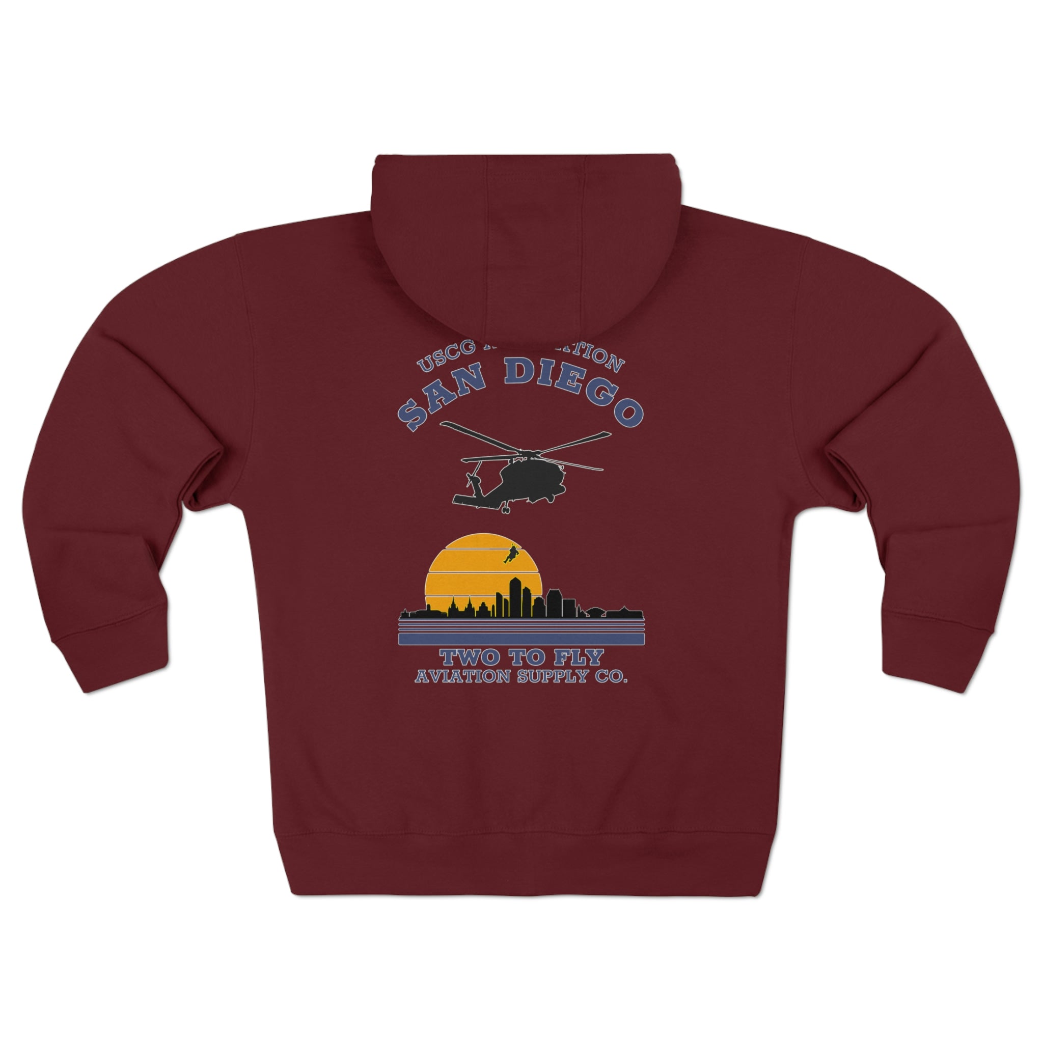 USCG San Diego Zip Hoodie