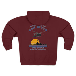 USCG San Diego Zip Hoodie