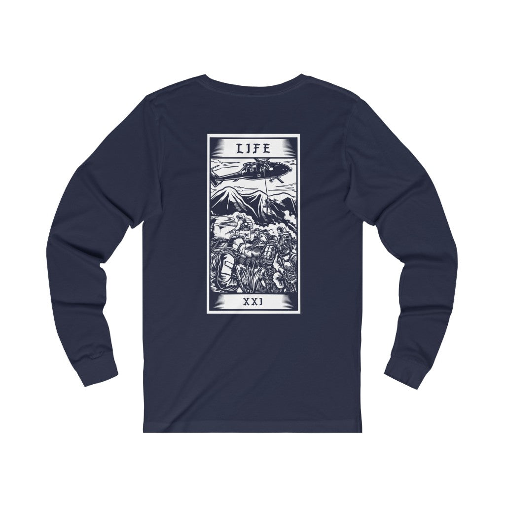 Life Tarot Card Long Sleeve