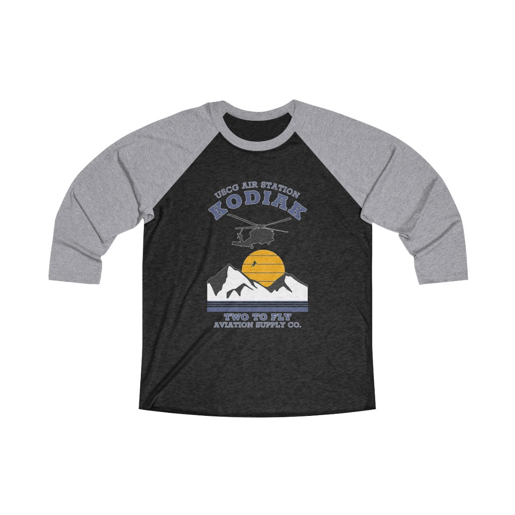 USCG Kodiak 3/4 Raglan T-Shirt