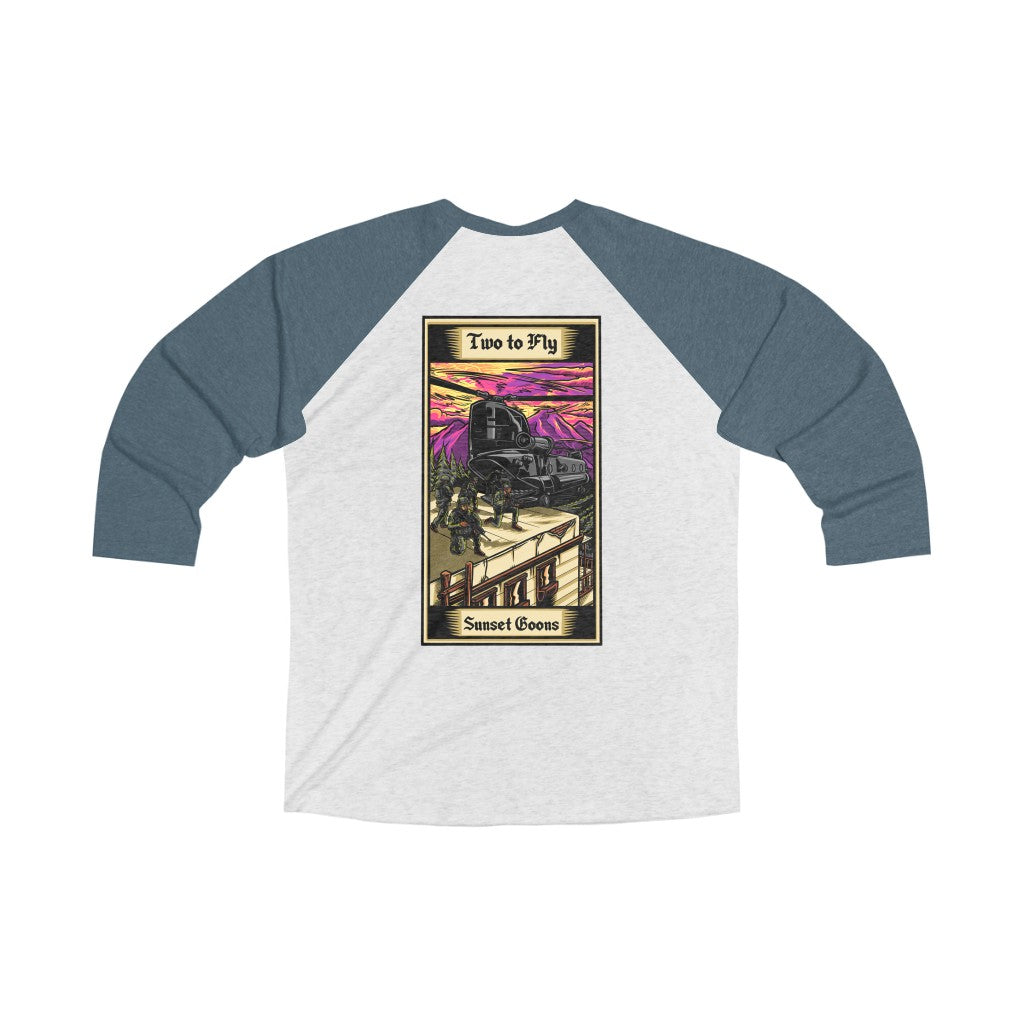 Two Goons Tarot Card 3/4 Raglan