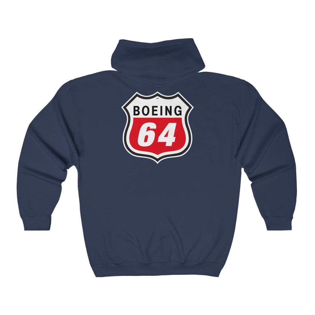 Boeing 64 Zip Hoodie