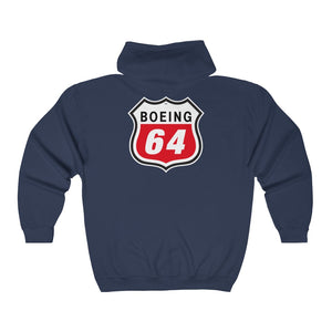 Boeing 64 Zip Hoodie